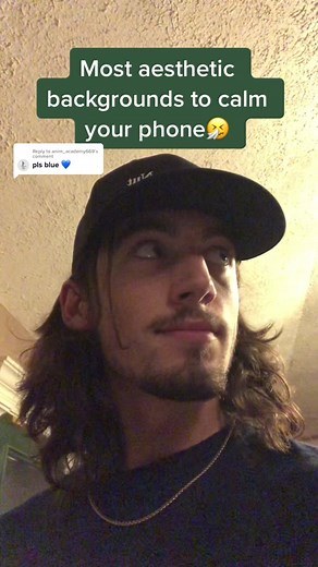 Dark Blue Aesthetic Sky and Stars Wallpaper