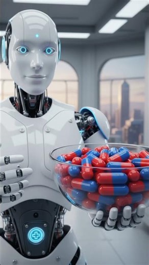 Humanoid robot medicine production 😲with 100% accuracy #humanoidrobot