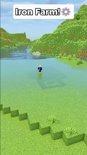 Let's Make an Iron Farm in Minecraft! #minecraft