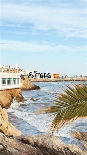 Sitges Beach 🇪🇸✨ Best Day Trip from Barcelona! 🏖️🔥