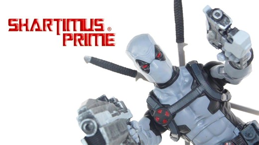 X-force Deadpool Marvel Legends Series 12 Inch Hasbro Comic Action Figure Review