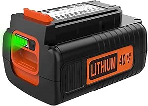 energup 40V LBX2040 3.5A Compatible with Black & Decker 40V MAX Lithium Battery, LBXR36 LBX1540 LBXR2036 LST540 LCS1240 LST136W LSWV36 for All 40Volt Black and Decker Battery Power Tools