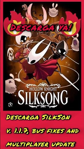 Descargar hollow knight Silkson para android v1. 1.7 #hollowknightsilksong #descarga #android