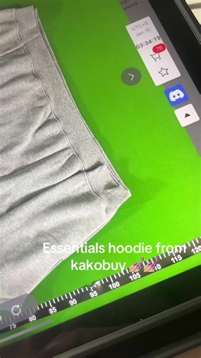 Essentials Hoodie Review from Kakobuy