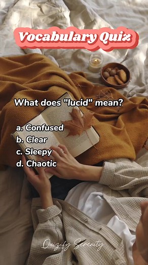 Expand Your Vocabulary with a Lucid Quiz | Test Your Knowledge!