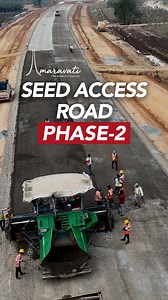Amaravati Seed Access Road Phase-2 Works Moving Ahead Rapidly! 🚀 The road development and key infrastructure works are advancing at a fast pace, with construction teams actively working on-site to strengthen connectivity and support Amaravati’s growing urban framework. ✅ These developments highlight the steady transformation of the Capital City, with improved mobility, better planning, and future-ready infrastructure. #Amaravati #APCRDA #SeedAccessRoad #InfrastructureDevelopment #PeoplesCapital