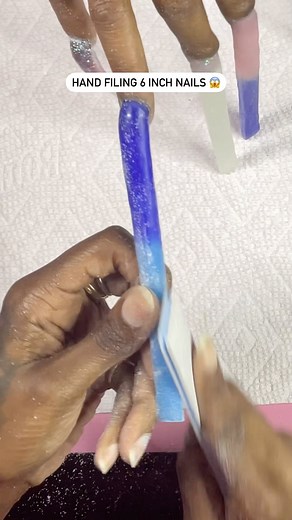 9.2K views · 20 reactions | I HAVE TO HAND FILE EVERY SET‼️ I USE THE EFILE FIRST AND THEN CLEAN UP WITH THE HAND FILE 殺 WHATS YOUR FAVORITE  | Nail’D By Ming | Facebook