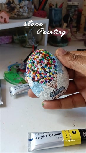 കല്ലുണ്ടൊ കയ്യിൽ 🫣🎨 #painting #artandcraft #shortsvideo