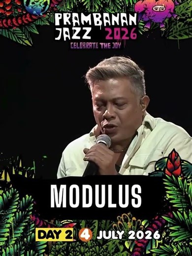 #shorts Modulus is coming to Day 2 to Prambanan Jazz Festival 2026