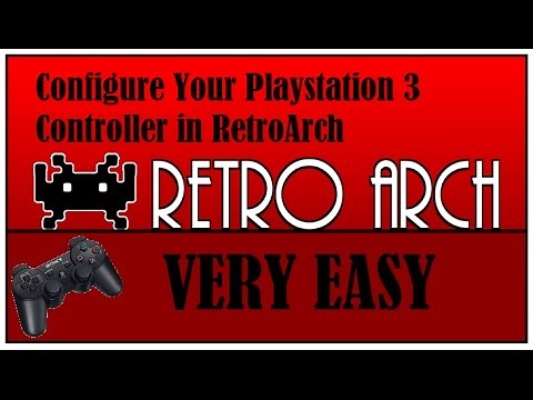 HOW TO: Configure PS3 Controller In RetroArch (VERY EASY)