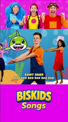 Baby Shark Song | Baby Shark Doo Doo Doo | Biskids Songs For Kids & Nursery Rhymes #kidssongs