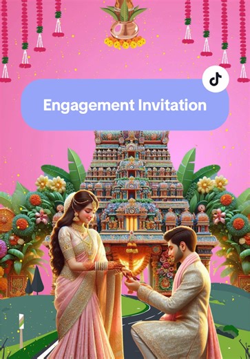 Affordable Engagement Invitation Ideas for RM30
