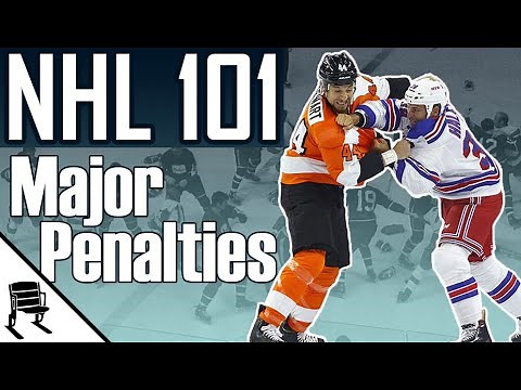 How Fighting and other Major Penalties Work in Hockey | NHL 101