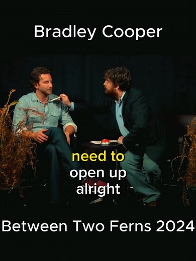 123K views · 2.1K reactions | Bradley Cooper Part4 | Between two ferns lover | Facebook