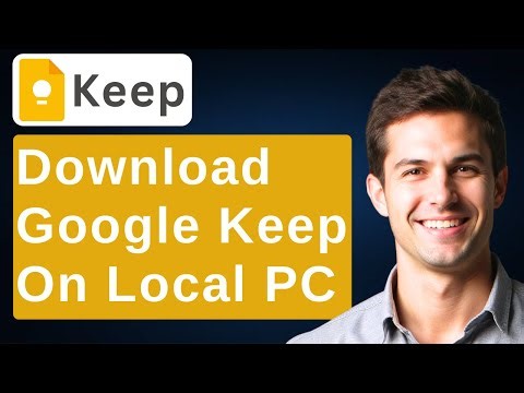 How to Download Google Keep Notes on Local PC using Takeout