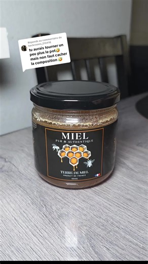Réponse à @backrooms_210418 #miel #pur #authentique #madeinfrance #abeille @Terre Des Miels