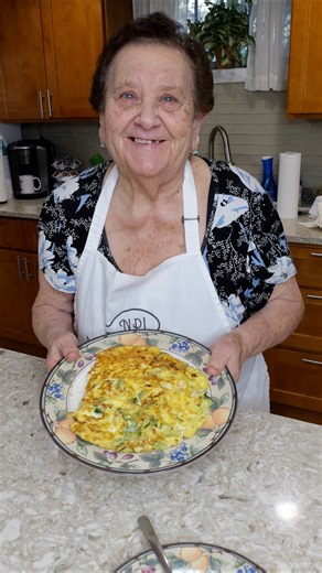 Nonna Pia preserving traditions, one Frittata at a time ❤️ #nonnapia #frittata #madewithlove | Nonna Pia