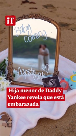 Jesaaelys Ayala y su esposo, anunciaron mediante un video en la playa que esperan su primer hijo