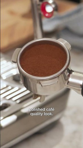 PERFECT tamping is actually super easy... 😮‍💨 #Breville