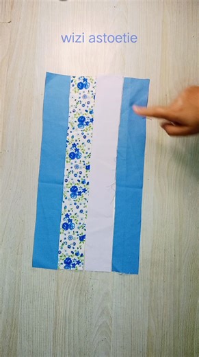 patchwork idea from fabric scraps🤗 #sewingtutorial #patchwork #quilting | Wizi Astoetie New