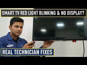 Smart TV Red Light Blinking & No Display? Easy Standby Mode Fixes (100% Working)