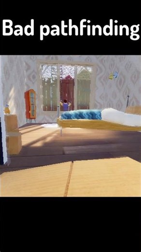 Hello Neighbor Funny Moments Neighbor Got Confused!!! #helloneighbor #memes #funny #glitches #shorts