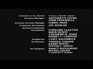 The Addams Family (1991) End Credits (TMC 2025)