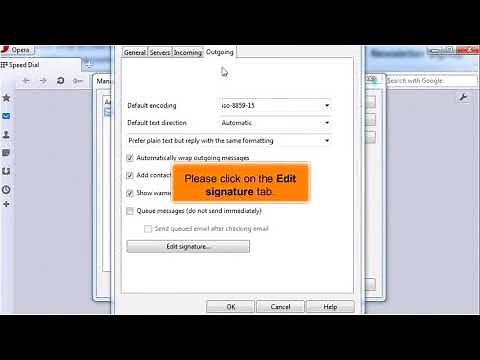 Opera Mail: How to Set Up Email Signatures