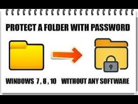 How to Password Protect a Folder in Windows 10 (Without Software)