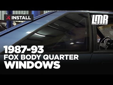 Mustang Quarter Window Removal/Replacement (87-93 Fox Body Hatchback)