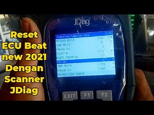 How to reset the ECU of the new Beat 2021 using the JDiag M100 Scanner