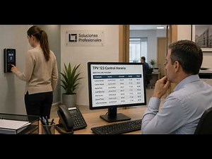 Control horario obligatorio en pymes: ficha entrada y salida con TPV 123
