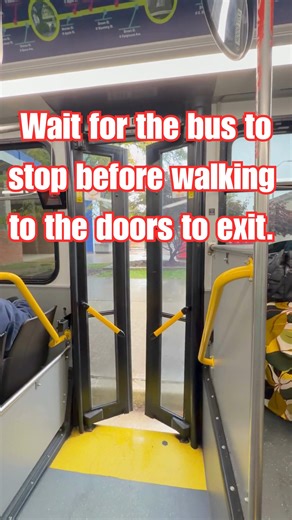 3.1K views · 49 reactions | Thank you for waiting for the RTA bus to come to a complete stop before heading to the doors. | Greater Dayton RTA | Facebook