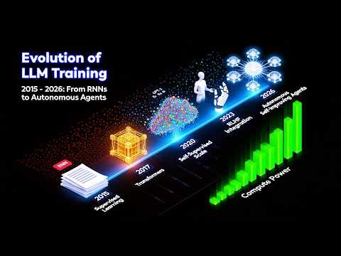 How LLM Trainning Methods Changed Forever (2015-2026) | Data Visualization