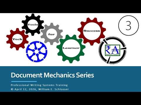 Document Mechanics 3: Heading 1, 2, and 3 (Building Structure in Microsoft Word)