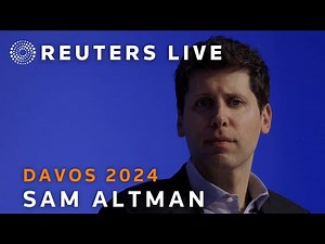 LIVE: OpenAI CEO Sam Altman speaks at World Economic Forum