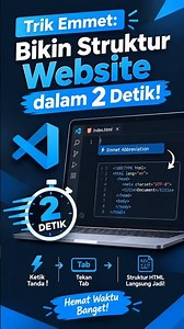 VS Code Emmet Trick: Create HTML in 2 Seconds!