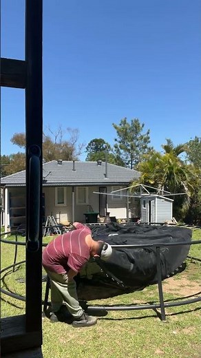 #diy #vuly #disassembling #trampoline #movinghelp