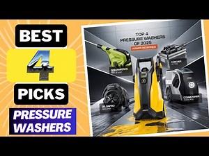 Top 4 Best Amazon Best-Selling Pressure Washers For [2025]