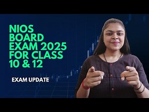 NIOS Board Exam 2025 for Class 10 & 12 Begins Oct 14 | Latest Update #NIOS #BoardExam #NewsUpdate