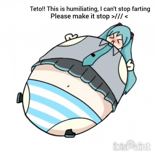 Hatsune Miku Inflation #hatsunemiku #hatsune #miku #inflation #animation #fart