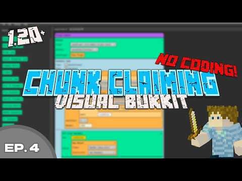 Create a Chunk Claiming Plugin in Minecraft (Visual Bukkit Tutorial) | Ep. 4