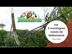 OnRide des montagnes russes de Bellewaerde #pov