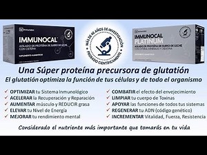 IMMUNOCAL Y BENEFICIOS DE ELEVAR EL GLUTATION 2020
