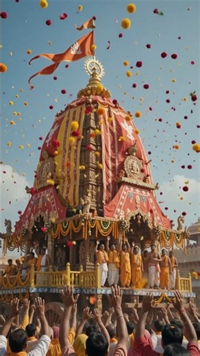 🚩🛕🎉 Jagannath Rath Yatra – A Walk of Faith ❤️🙏 #TrendingShorts