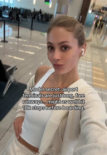 airport = runway. #model #movement #lean #fit | models