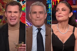 Bethenny Frankel Feuds with Jeff Lewis and Andy Cohen in Uncomfortable ‘WWHL’ Segment