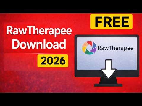 How to Download RawTherapee Latest Version FREE 2026 | Download Raw Therapee | rawtherapee