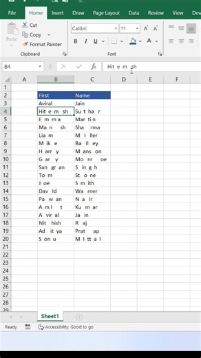 Space Blank in Excel 👍 #exceltips #exceltricks #exceltutorial #explore | computernotion