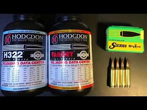 Sierra 70 Gr. Blitzking 243 Varmint Rounds, Varget and H322